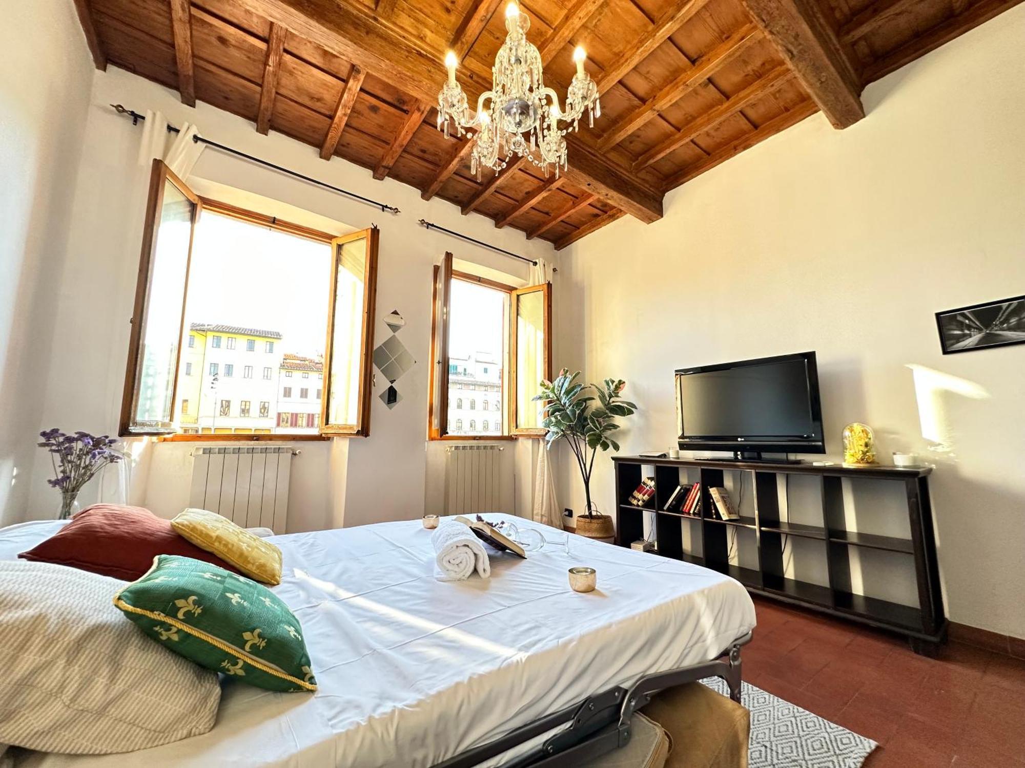 피렌체 Luxurious View On Santa Croce 아파트 외부 사진